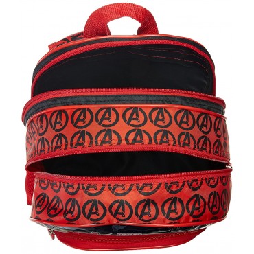 Avengers Red and Black School Bag 18 Inch